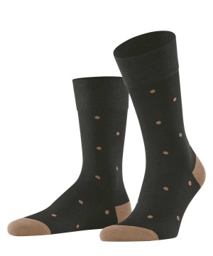 Falke Dot Socks Sokken Heren Bruin | KTG-496738