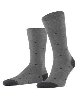 Falke Dot Socks Sokken Heren Grijs | VDI-012854