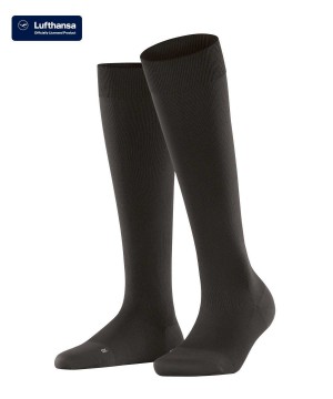 Falke Energizer Knee-high Socks Sokken Dames Bruin | RYE-587139