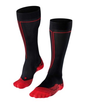 Falke Energizing Knee-high Socks Health Sports Socks Dames Zwart | OTN-798604