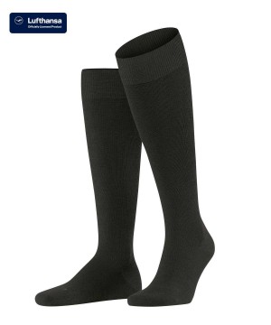 Falke Energizing Wool Knee-high Socks Sokken Heren Bruin | FNJ-807415