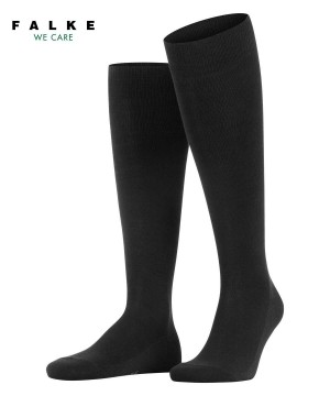 Falke Family Knee-high Socks Sokken Heren Zwart | QBO-127098