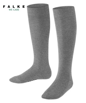 Falke Family Knee-high Socks Sokken Kinderen Grijs | FXA-740835