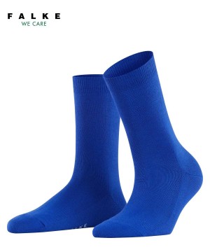 Falke Family Socks Sokken Dames Blauw | BRP-765241