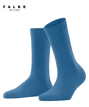 Falke Family Socks Sokken Dames Blauw | SMK-573291