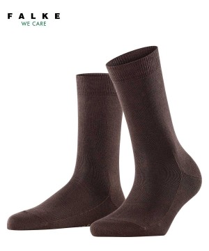 Falke Family Socks Sokken Dames Bruin | QGD-430761