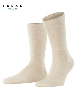 Falke Family Socks Sokken Heren Beige | EPK-017245