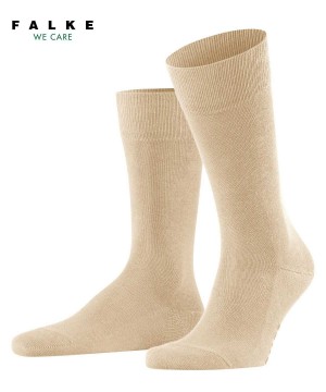 Falke Family Socks Sokken Heren Beige | KDV-673584