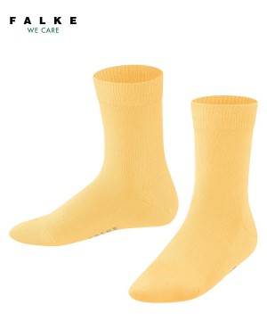 Falke Family Socks Sokken Kinderen Geel | OIP-652470