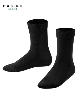 Falke Family Socks Sokken Kinderen Zwart | EGJ-076248