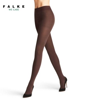 Falke Family Tights Tights Dames Bruin | KMX-937654