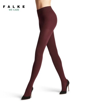 Falke Family Tights Tights Dames Rood | BJP-108234