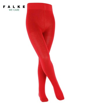 Falke Family Tights Tights Kinderen Rood | SUX-312579