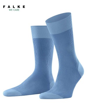 Falke Fine Shadow Socks Sokken Heren Blauw | SEU-165482