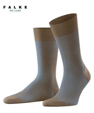 Falke Fine Shadow Socks Sokken Heren Bruin | LBK-387614