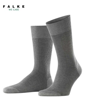 Falke Fine Shadow Socks Sokken Heren Grijs | QKL-570698