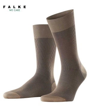 Falke Fine Shadow Socks Sokken Heren Grijs | BDO-692035