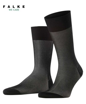 Falke Fine Shadow Socks Sokken Heren Zwart | UAO-835796