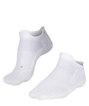 Falke GO5 Invisible Golf Invisibles No Show Socks Heren Wit | VDF-914682