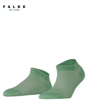 Falke Grassbraid Sneaker Socks Sokken Dames Groen | INX-524603