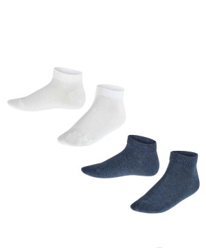 Falke Happy 2-Pack Sneaker socks Sokken Kinderen Multicolored | CWO-072469