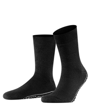 Falke Homepads House socks Sokken Heren Zwart | QTH-032917