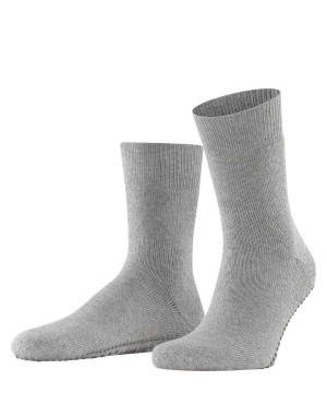 Falke Homepads House socks Sokken Heren Grijs | MGO-185649