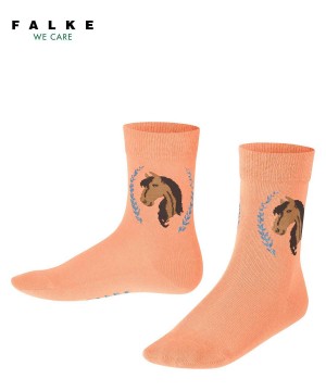 Falke Horse Socks Sokken Kinderen Rood | PLH-976418