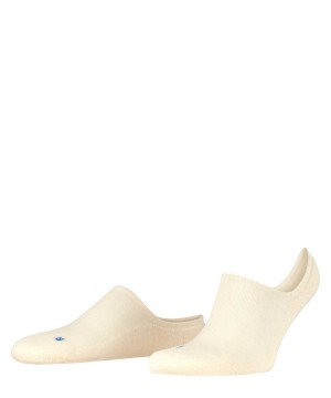 Falke Keep Warm Invisibles No Show Socks Heren Wit | QLN-903275