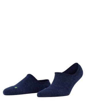 Falke Keep Warm Invisibles No Show Socks Dames Blauw | LON-746308