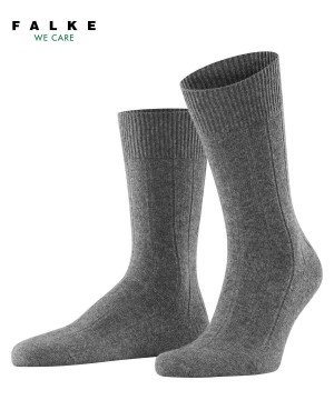 Falke Lhasa Rib Socks Sokken Heren Grijs | JEI-417536