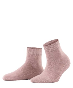 Falke Light Cuddle Pads Short sock Sokken Dames Rood | IKB-413978