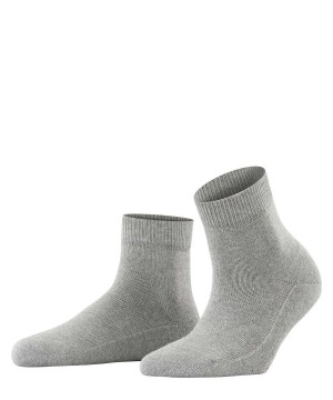 Falke Light Cuddle Pads Short sock Sokken Dames Grijs | GLC-796381