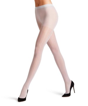 Falke Linear Lounge 25 DEN Tights Tights Dames Grijs | IJM-916285