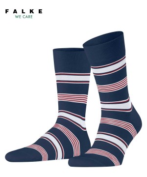 Falke Marina Stripe Socks Sokken Heren Blauw | UGH-463279