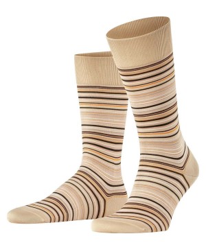 Falke Microblock Socks Sokken Heren Beige | JDF-397284