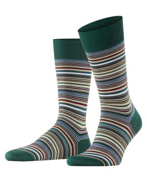 Falke Microblock Socks Sokken Heren Groen | AMB-034125