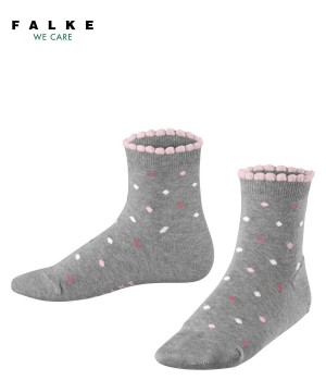 Falke Multidot Short sock Sokken Kinderen Grijs | BDA-842709