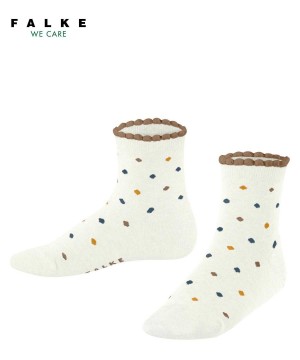 Falke Multidot Short sock Sokken Kinderen Wit | DER-763081