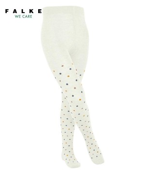 Falke Multidot Tights Tights Kinderen Wit | EHU-075812