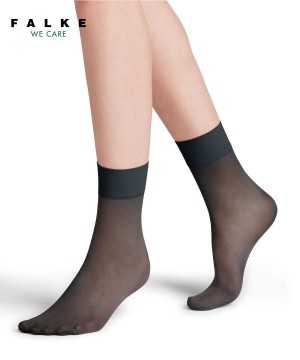 Falke Pure Matt 20 DEN Ankle socks Sokken Dames Grijs | RQT-652104