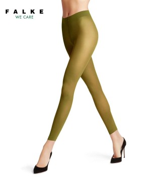 Falke Pure Matt 50 DEN Leggings Leggings Dames Groen | MED-318276