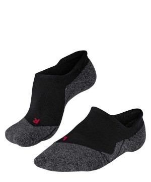 Falke RU3 Comfort Invisible Running Invisibles Sports Socks Dames Zwart | BMA-360719