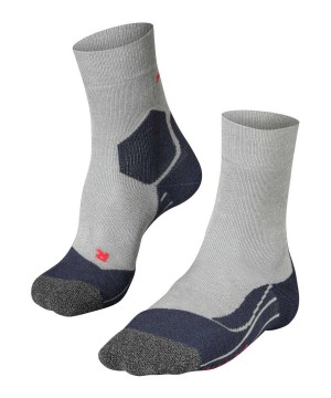 Falke RU3 Comfort Running Socks Sokken Heren Grijs | BVW-027185