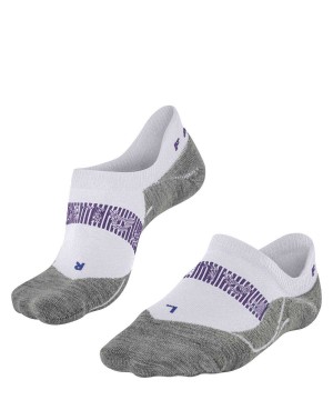 Falke RU4 Endurance Cool Invisible Running Invisibles Sports Socks Dames Wit | MLC-384167