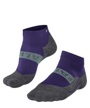 Falke RU4 Endurance Cool Short Running Short sock Sports Socks Dames Paars | ZAL-236095