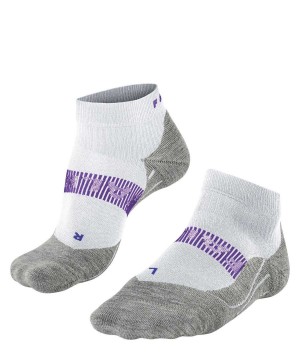 Falke RU4 Endurance Cool Short Running Short sock Sports Socks Dames Wit | BCY-362750