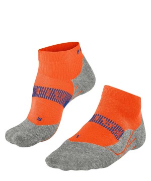 Falke RU4 Endurance Cool Short Running Short sock Sokken Heren Oranje | QET-742835