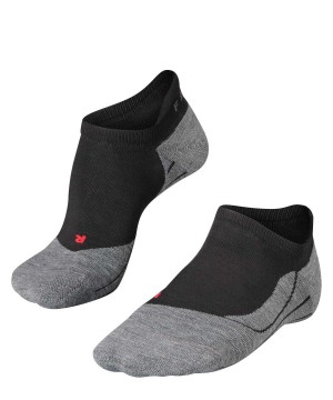 Falke RU4 Endurance Invisible Running Invisibles Sports Socks Dames Zwart | VCR-125487