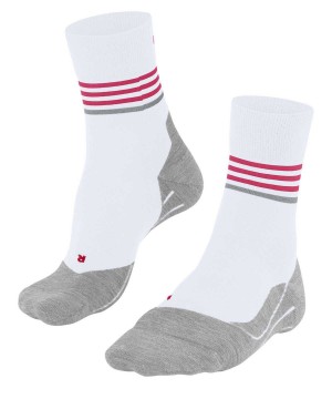 Falke RU4 Endurance Reflect Running Socks Sports Socks Dames Wit | FEN-852960